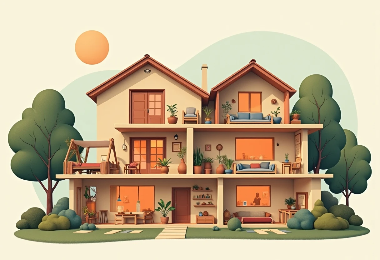 Spacious family townhouse